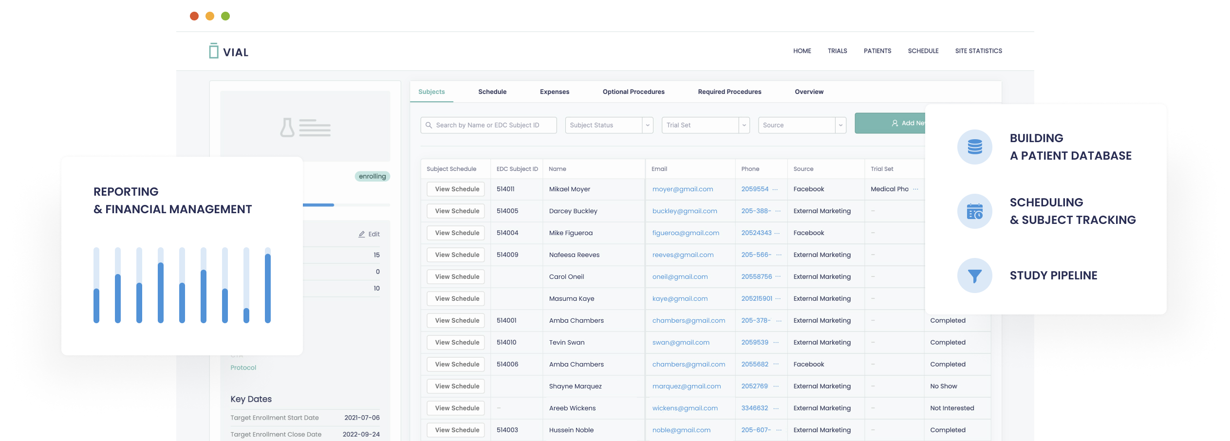 VialConnect | Leading CTMS | Level Up Trial Management and Recruiting