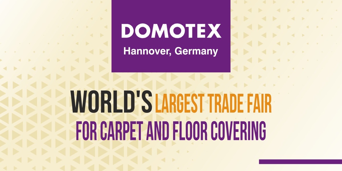 Exhibit in DOMOTEX 2023 Hannover with Expo Stand Services -