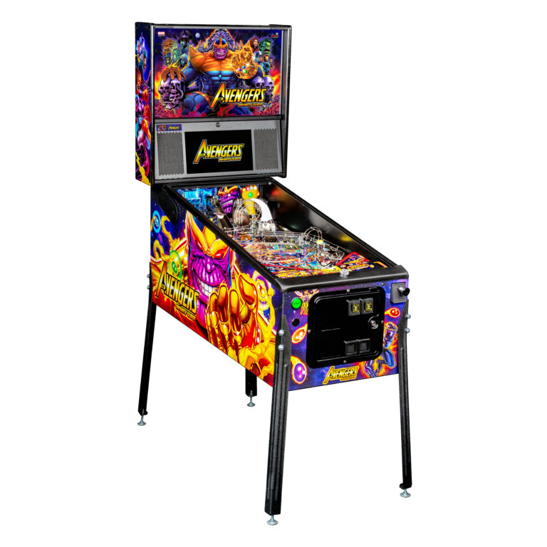 Avengers Infinity Quest Premium Pinball Machine for sale -