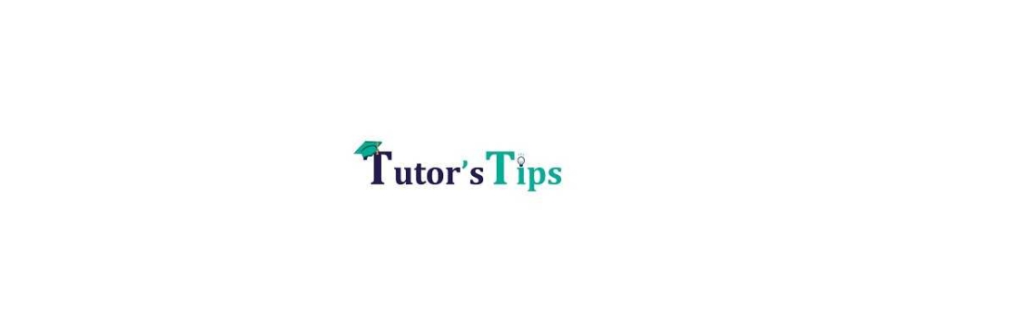 Tutor s Tips Edu Services Cover Image