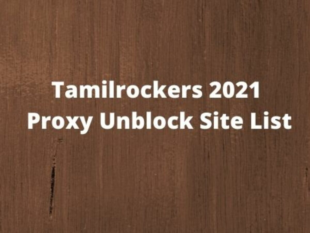 TamilRockers - Unblock TamilRockers Proxy and Mirror Sites