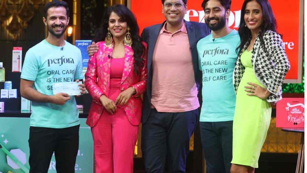 Shark Tank India: perfora bags Rs 80 lakh funding