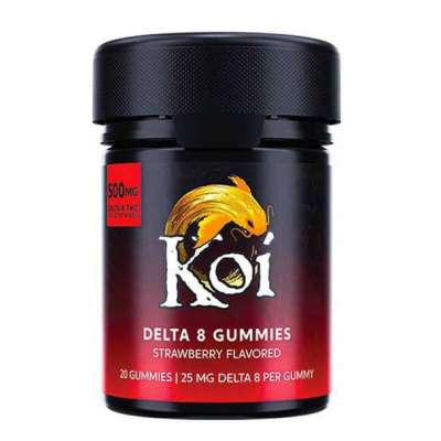 KOI CBD – DELTA 8 EDIBLE – STRAWBERRY GUMMIES – 25MG Profile Picture