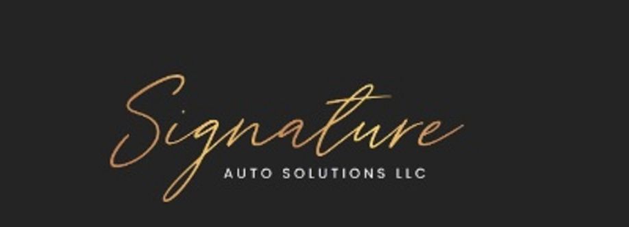 Signature Auto Solutions LLC Cover Image