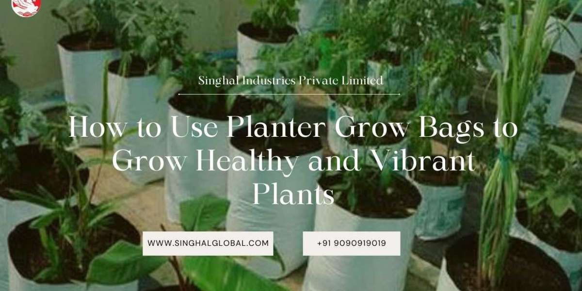 How to Use Planter Grow Bags to Grow Healthy and Vibrant Plants