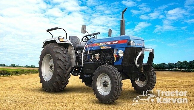 Powertrac Euro 60 Tractor price in India 2023 - Tractorkarvan