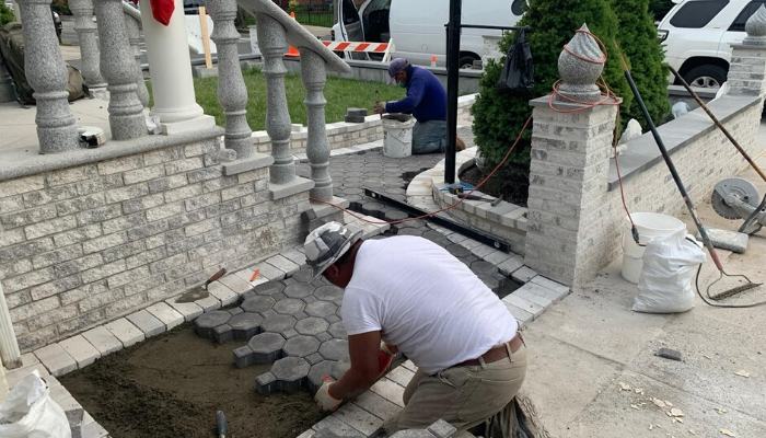 Concrete Pavers Installation Bronx - NY Sidewalk Contractor