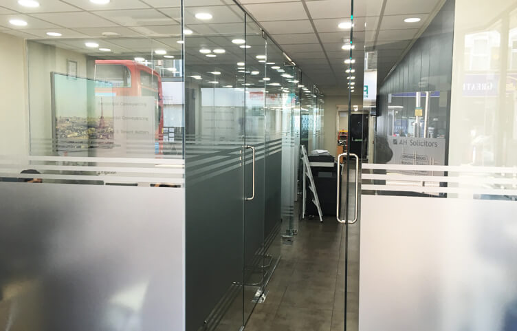 Glass Office Partitions | Glass Partition Wall | glass partition doors - Direct Shopfront