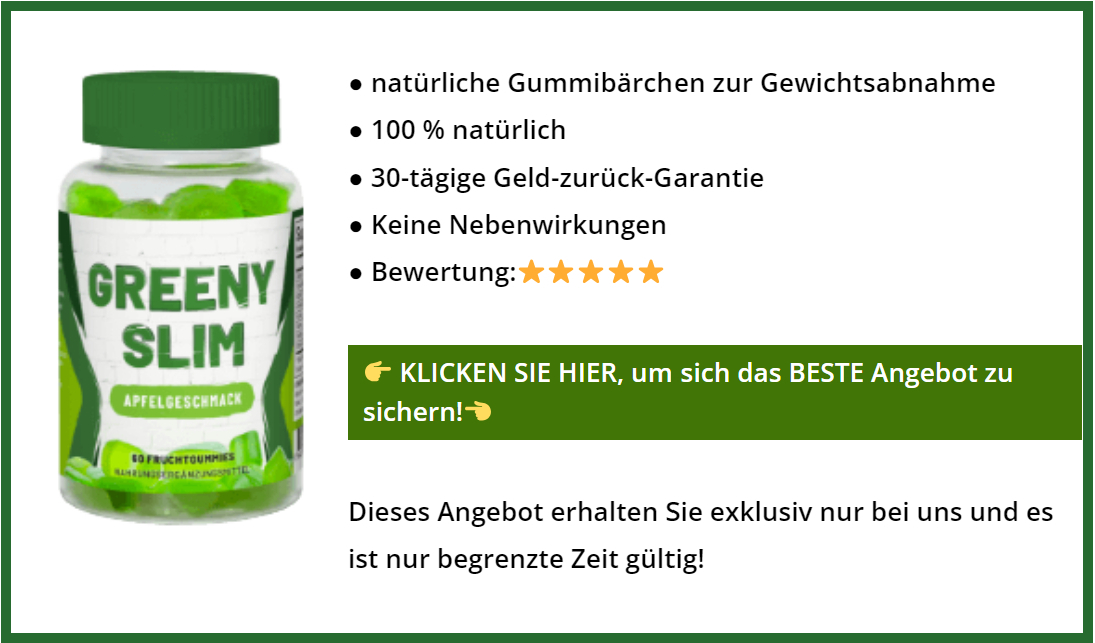 FDA-Approved Greeny Slim Erfahrungen - Shark-Tank #1 Formula