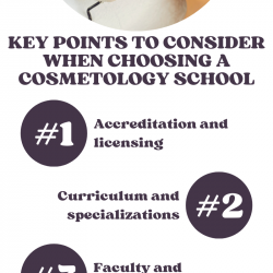 Five Key Points to Consider When Choosing a Cosmetology School | Visual.ly