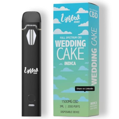 Wedding Cake CBD Full Spectrum Disposable 1000mg Profile Picture