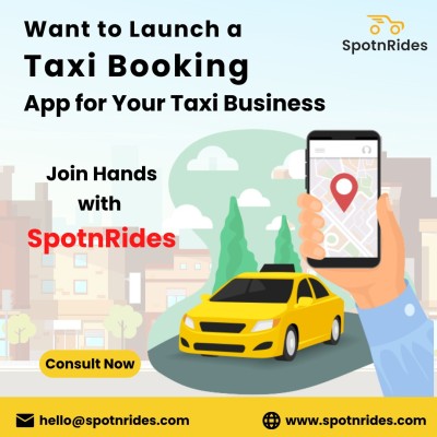 Taxi Booking App Like Uber by SpotnRids Profile Picture