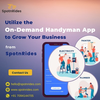 All-in-One Handyman App Like Uber For Your Home Service by SpotnRides Profile Picture