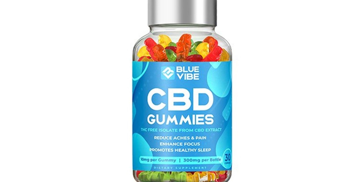 Pure Ease Blue Vibe CBD Gummies