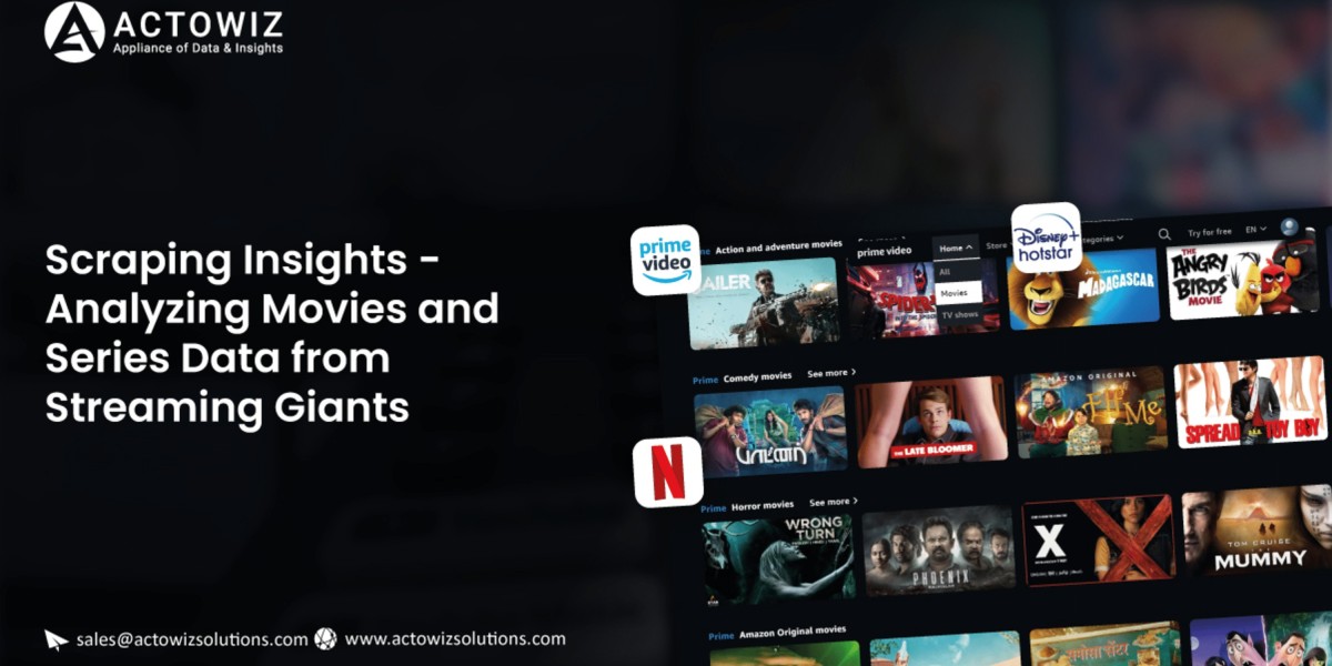 Scrape Movies and Series Data from Streaming Giants