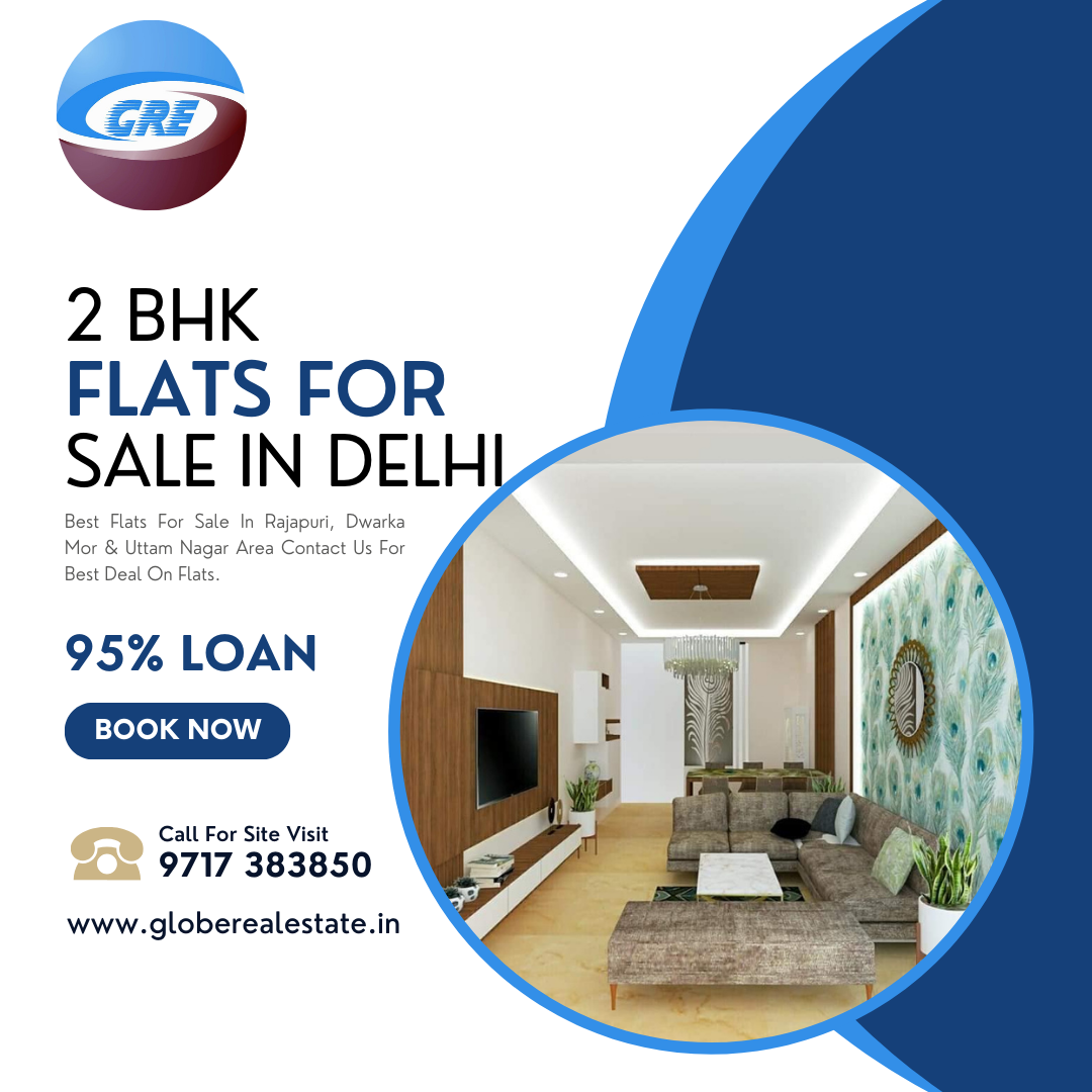 Ready to Move in 2 bhk Flats in Dwarka mor | Bresdel