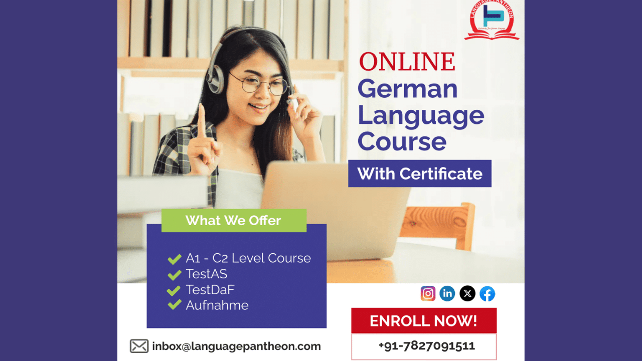 Online German Language Course with Certificate