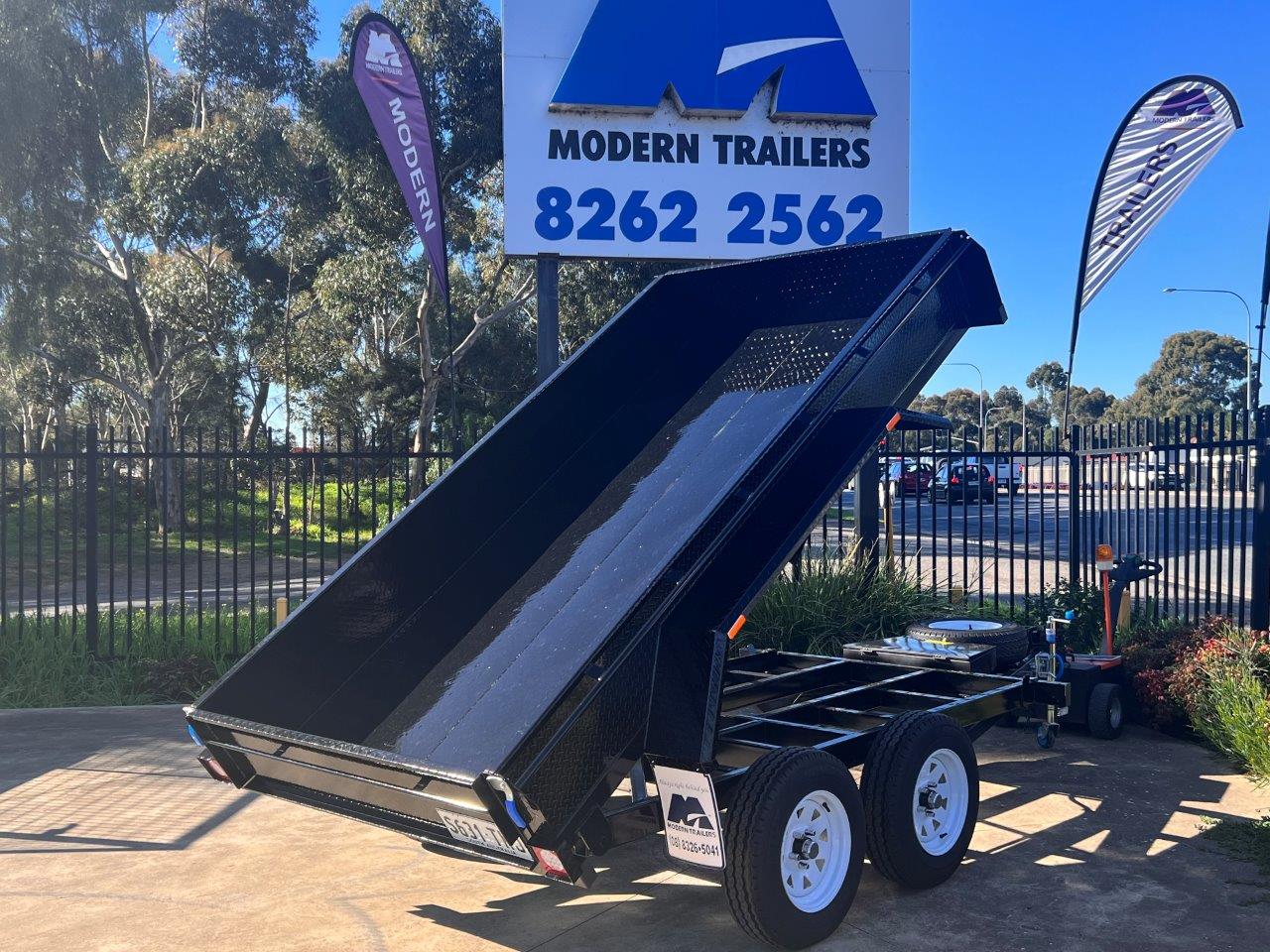 8x5 Hydraulic Tipper (LS) - Australian Made Tandem Trailer - Modern Trailers