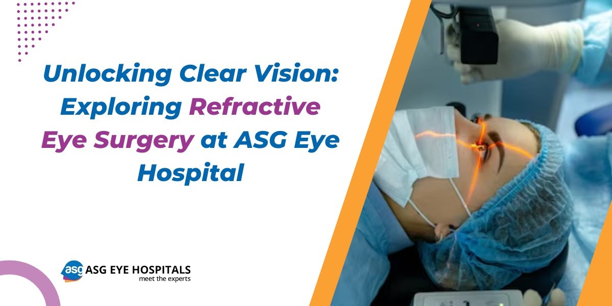 Unlocking Clear Vision: Exploring Refractive Eye Surgery at ASG Eye Hospital