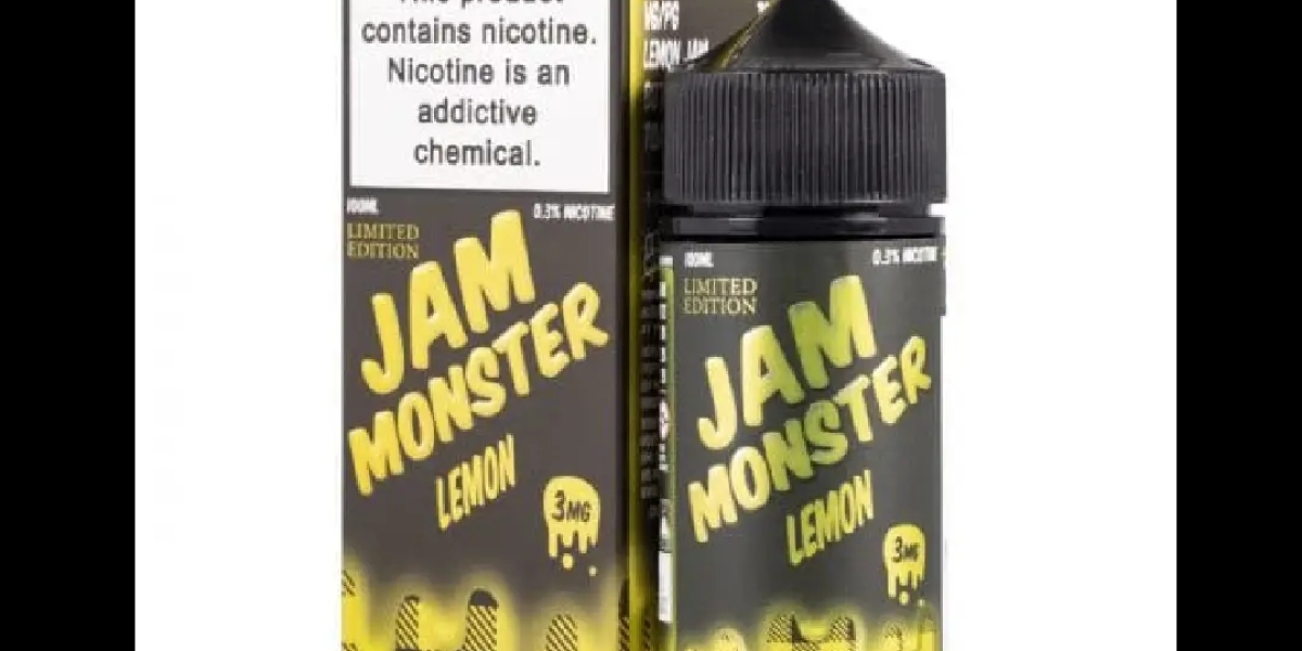 Start Your Day with a Blast: Dive into Lemon Jam Monster’s 100ml E-liquid