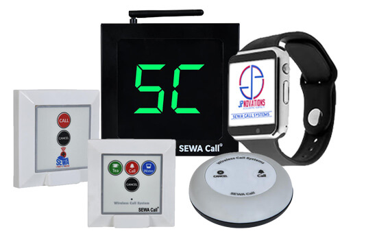 Wireless office call bell system - SEWACall™