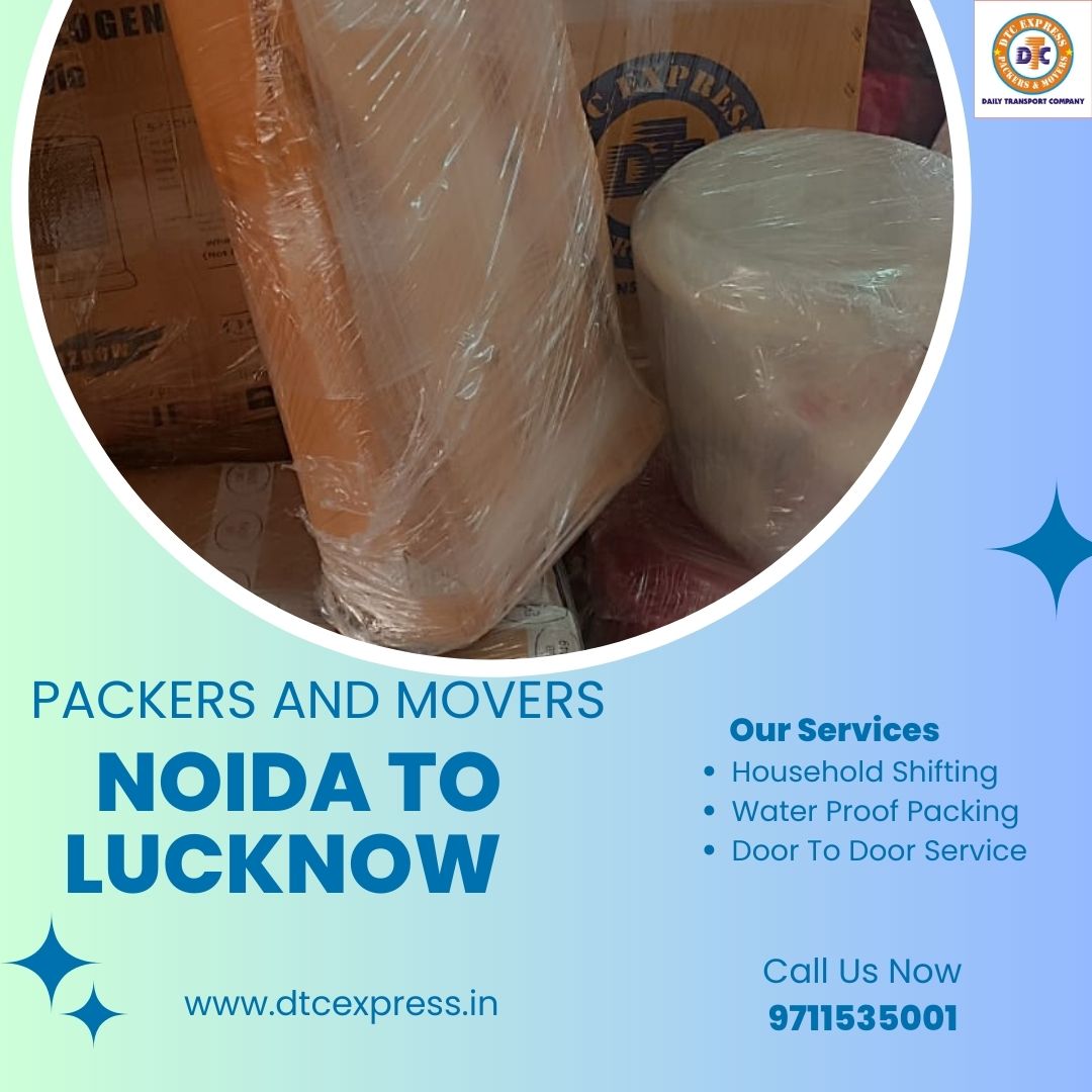 Book Packers and Movers in Noida to Lucknow, Book Now Today