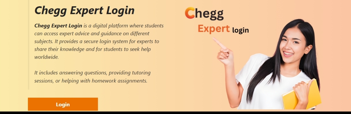 Chegg Expert Login Cover Image