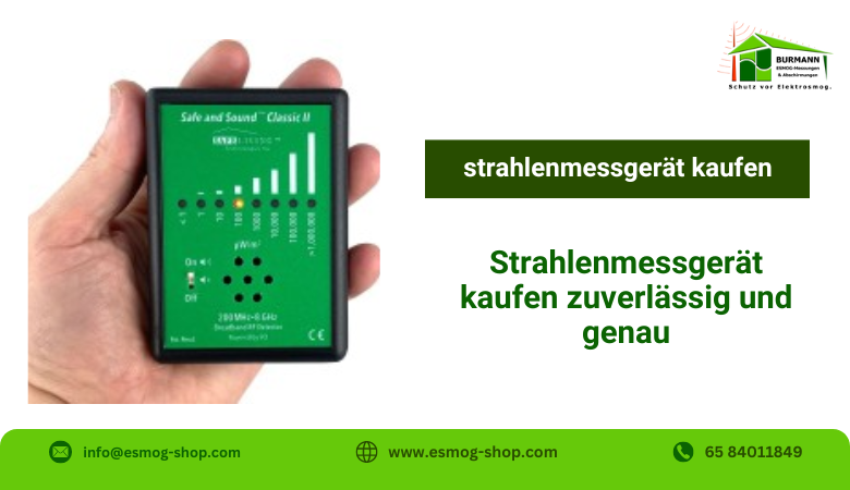 Esmog Shop — Strahlenmessgerät kaufen zuverlässig und genau