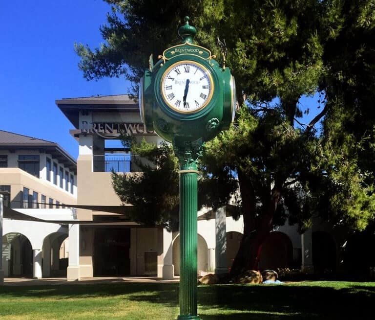 City Pedestal Clock & Speaker System Company | Chomko LA