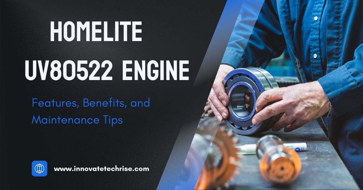 Homelite UV80522 Engine make Features and Benefits