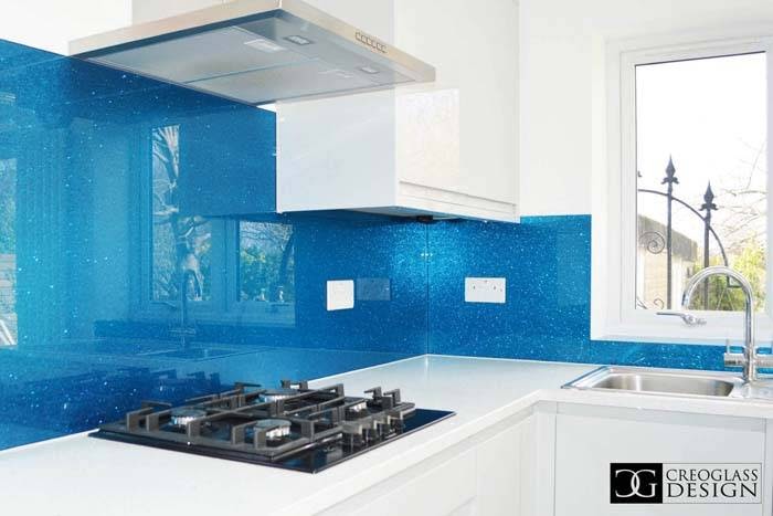 What Is a Blue Kitchen Splashback?