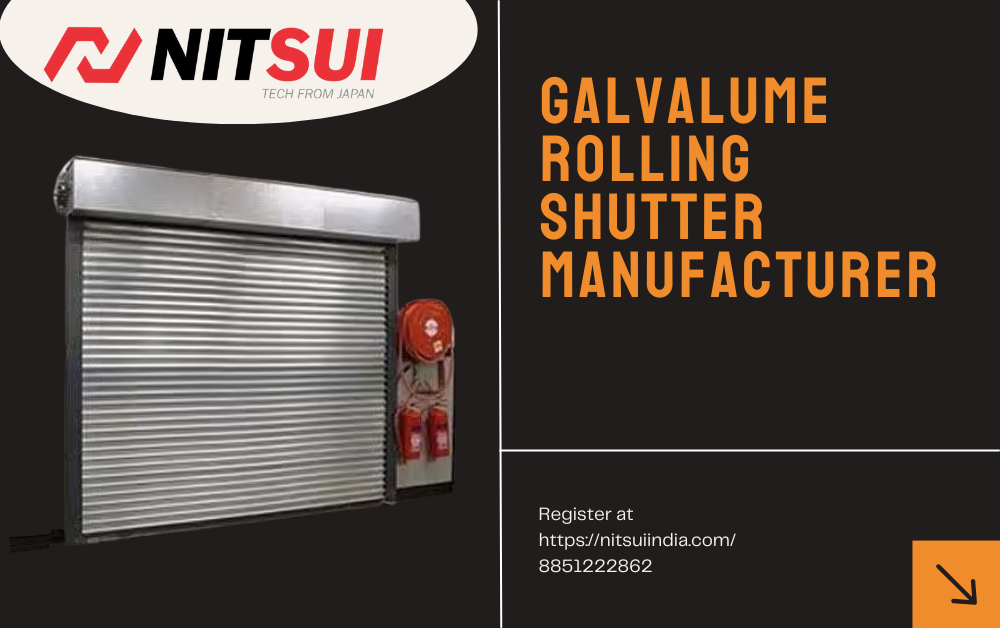 Top Galvalume Rolling Shutter Manufacturer Company