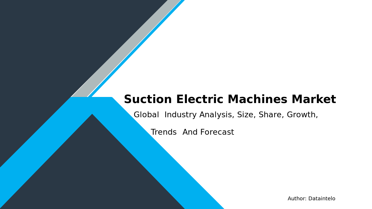 Request For Sample of Suction Electric Machines Market Research Report 2032