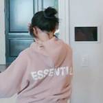 pink Essentials Hoodie Profile Picture