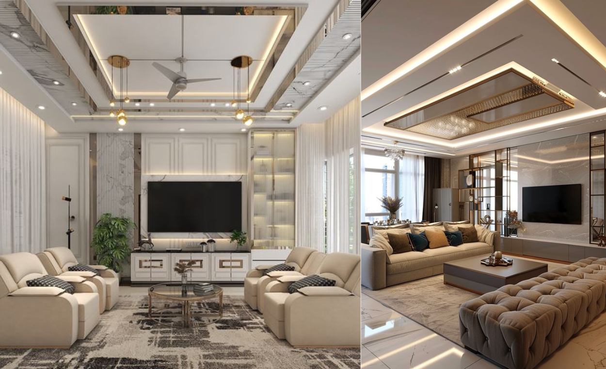 10+ Stunning Gypsum Ceiling Designs to Elevate Your Home Style - Ryan - Creative Living