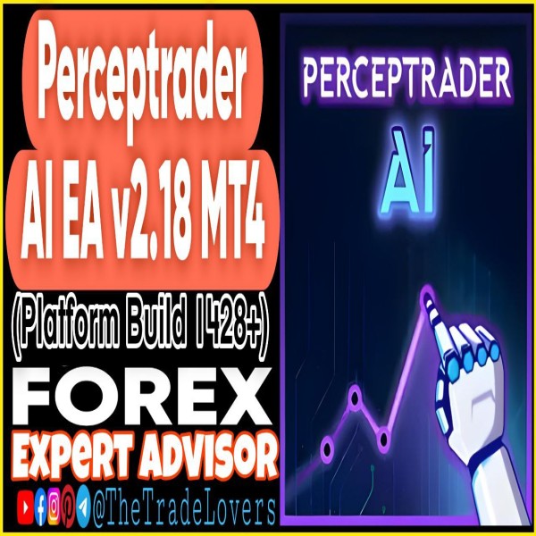 PerceptraderAI EA v2.18 MT4 (Works on Build 1428+) | Forex Robot | MT4 Expert Advisor - The Trade Lovers