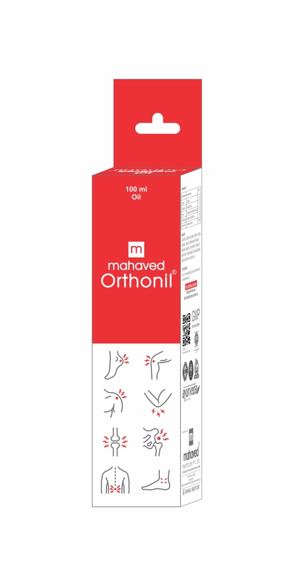 Mahaved Orthonil Oil – Joint Pain Relief & Muscle Soothing