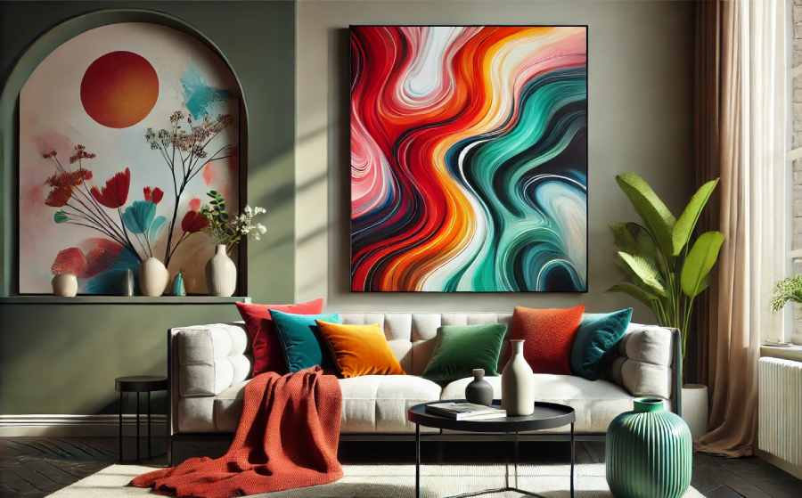 Trendy Art Pieces to Add a Touch of Color to Your Home