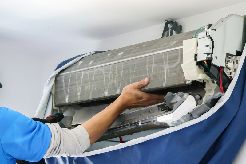 AC Cleaning & Sanitization | Central AC Services in Dubai