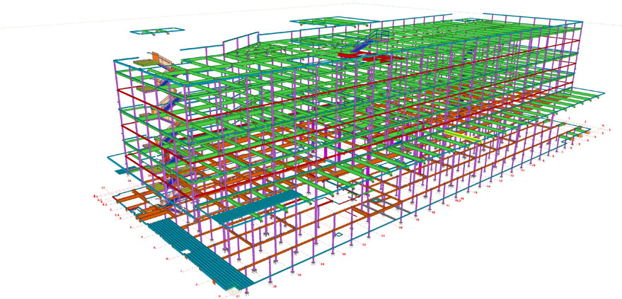 Structural Steel Shop Drawings Services, Structural Steel Detailers